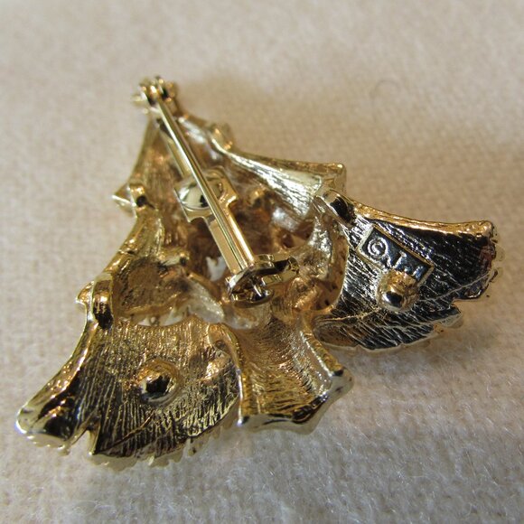 Vintage 1960s JJ (The Jonette Jewelry Company) Christmas Tree Pin - Picture 6 of 15